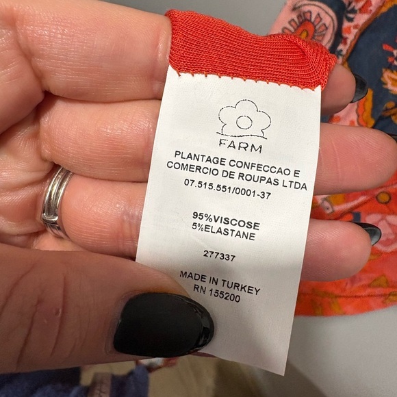 Farm Rio Giannina Knit Midi Dress - Picture 9 of 12